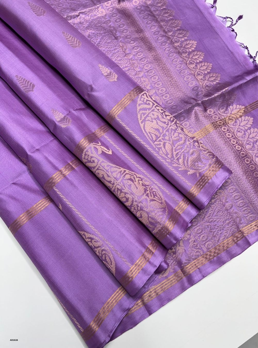 Lavender -  Soft Silk Saree
