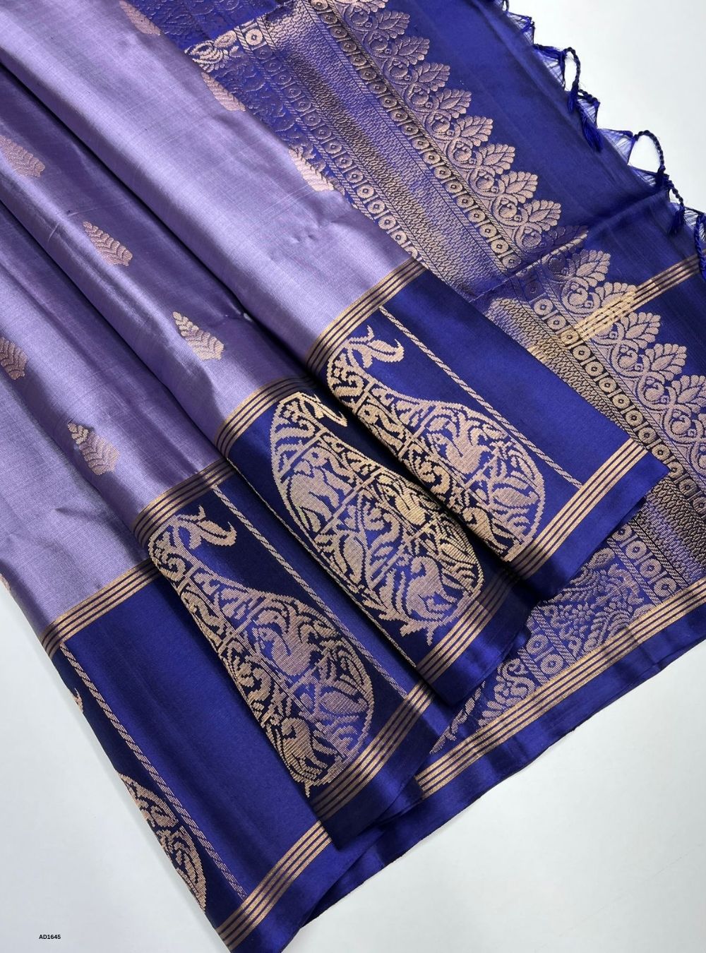 Blue -  Soft Silk Saree