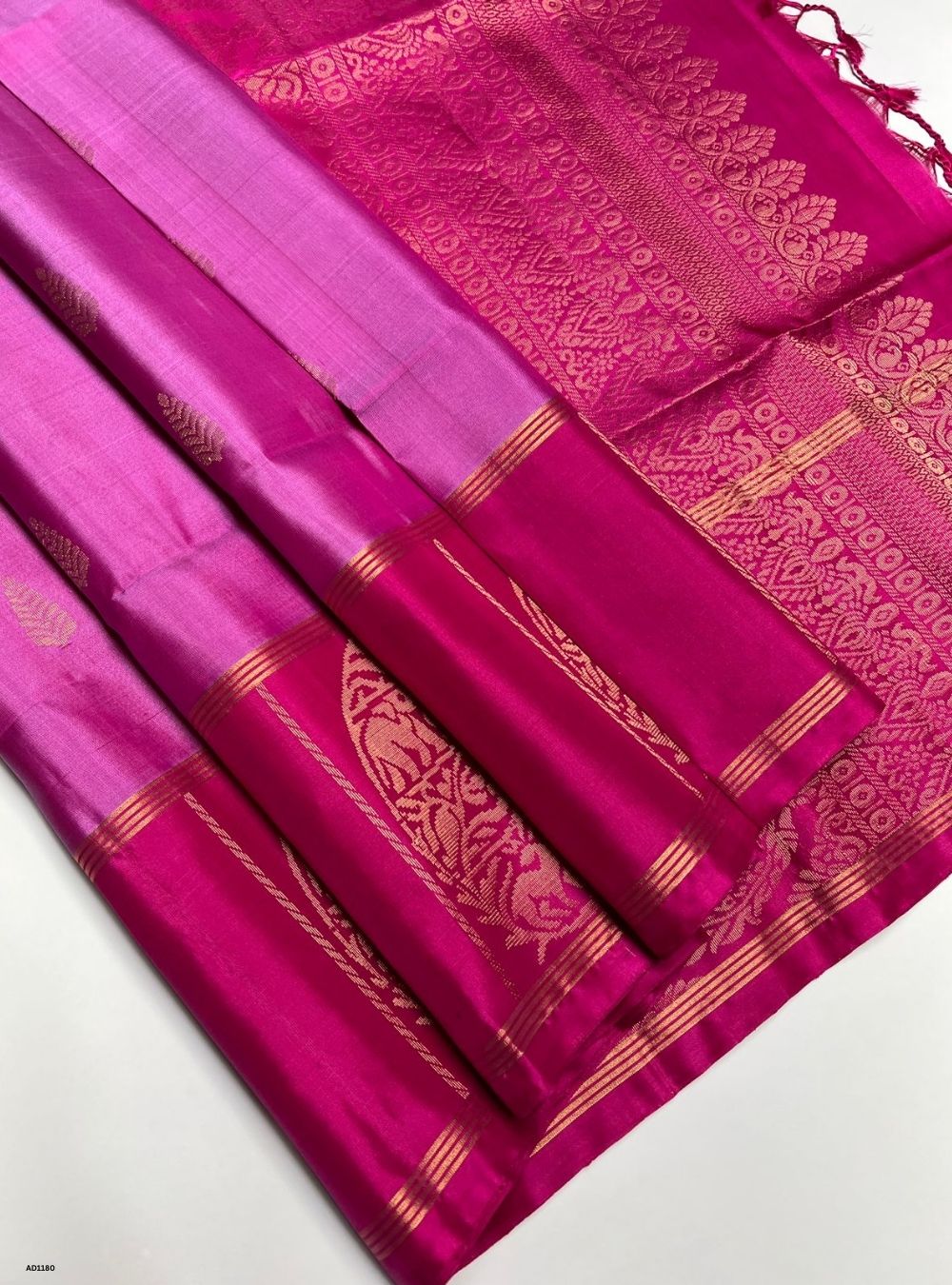 Pink - Soft Silk Saree