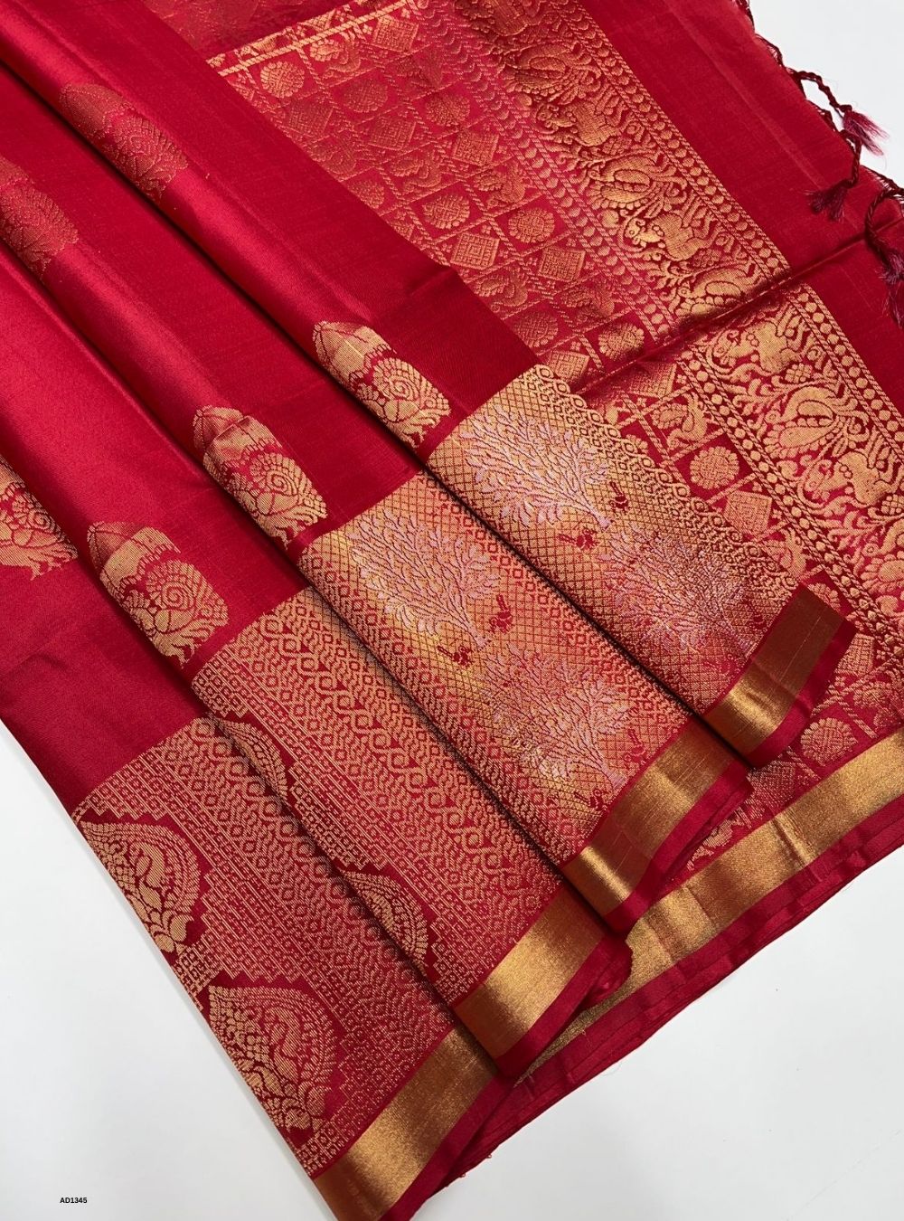 Red -  Soft Silk Saree