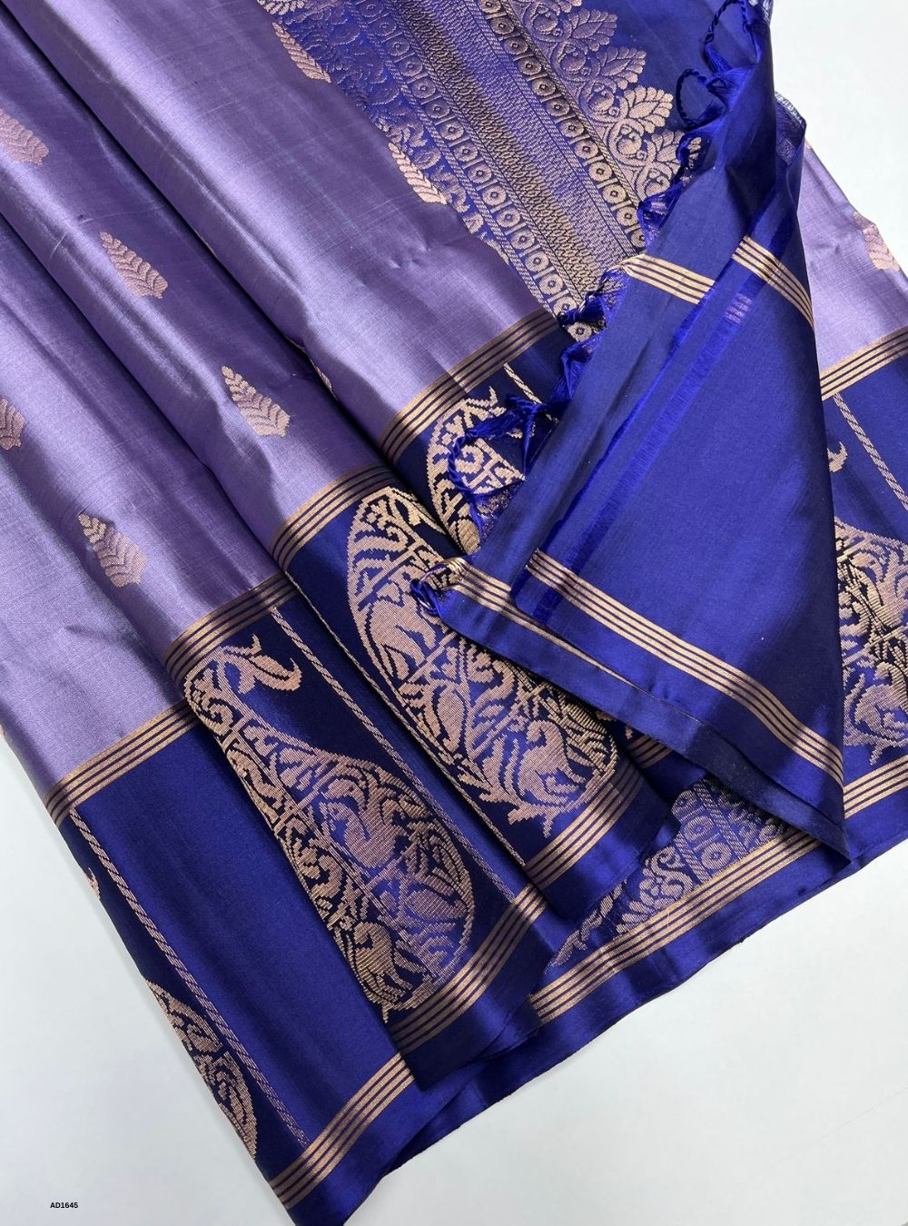 Blue -  Soft Silk Saree