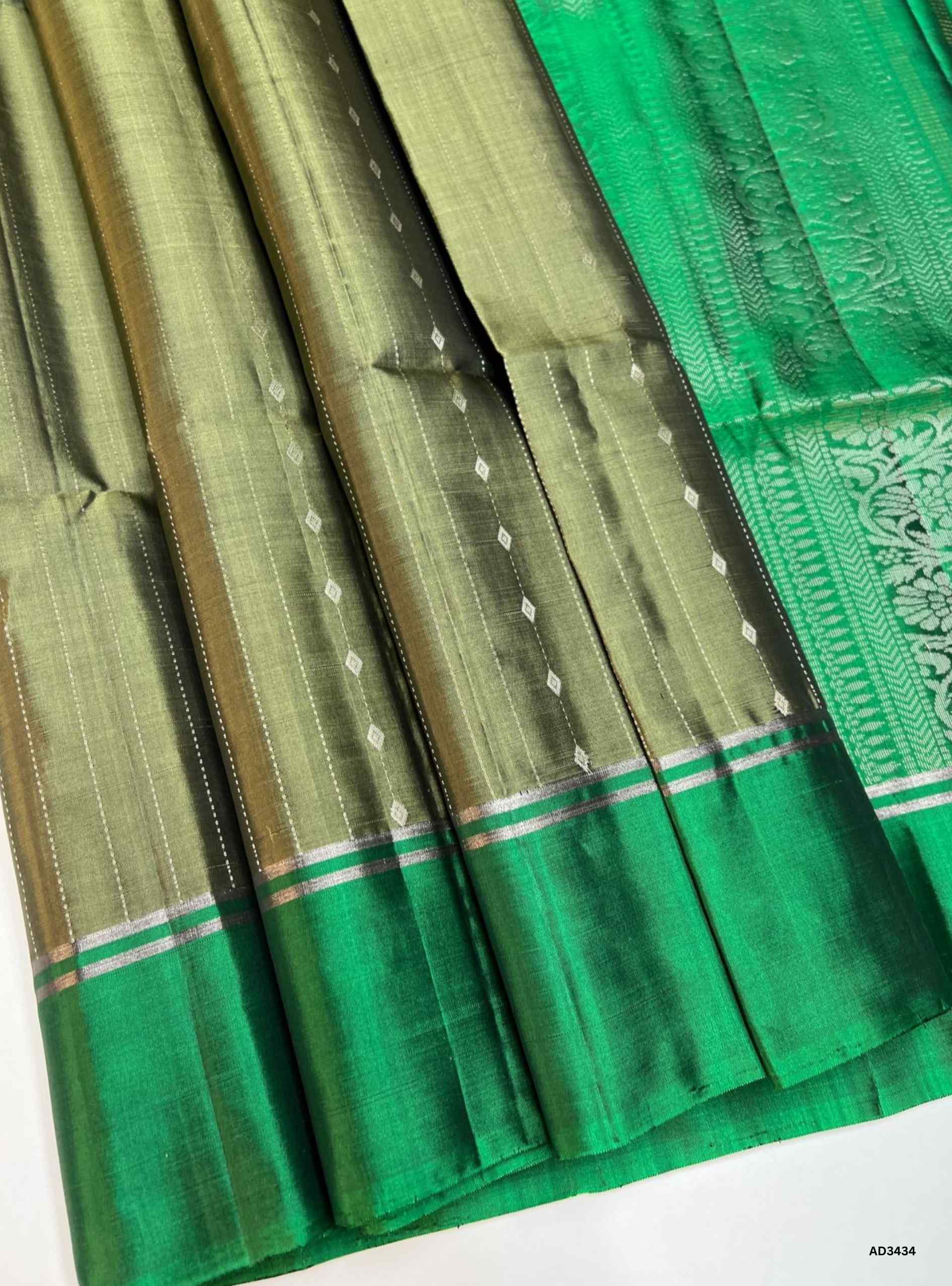 Green - Soft Silk Saree