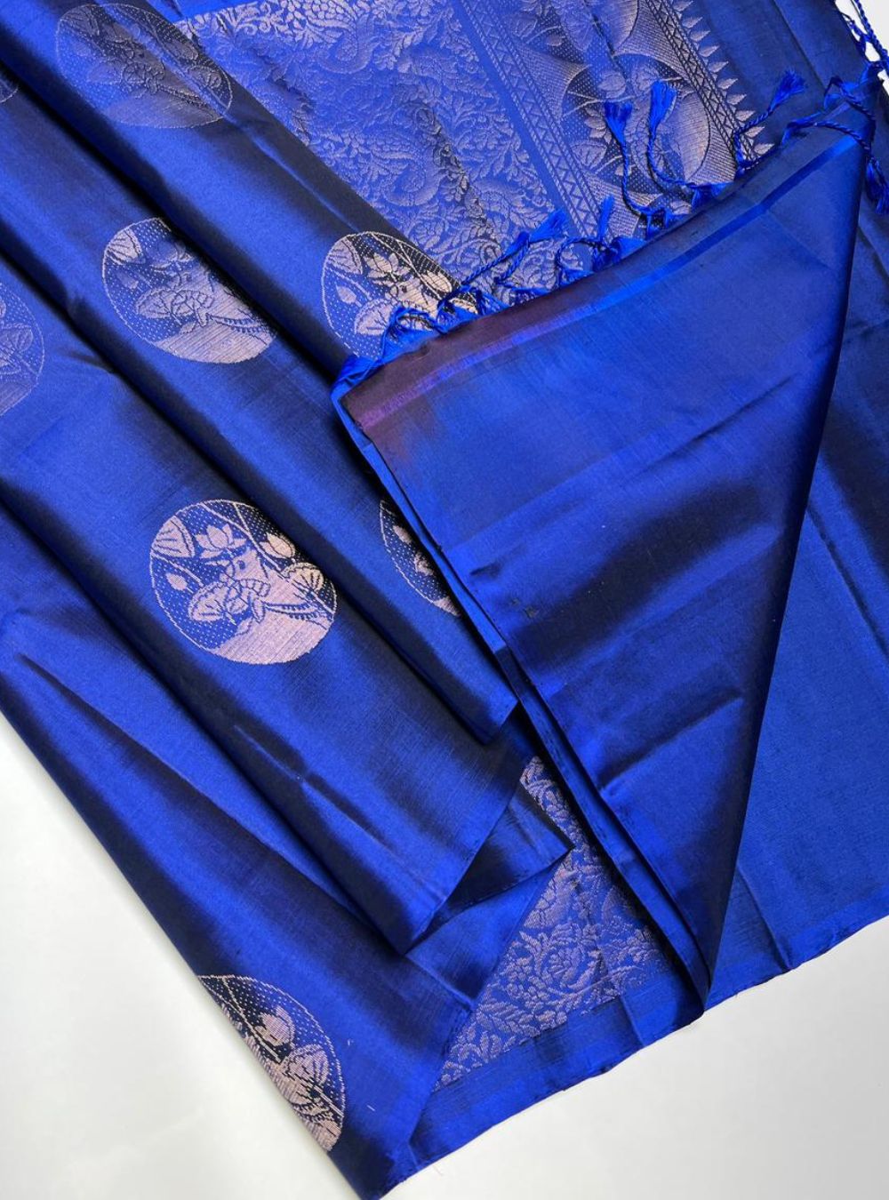 Royal Blue - Soft Silk Saree
