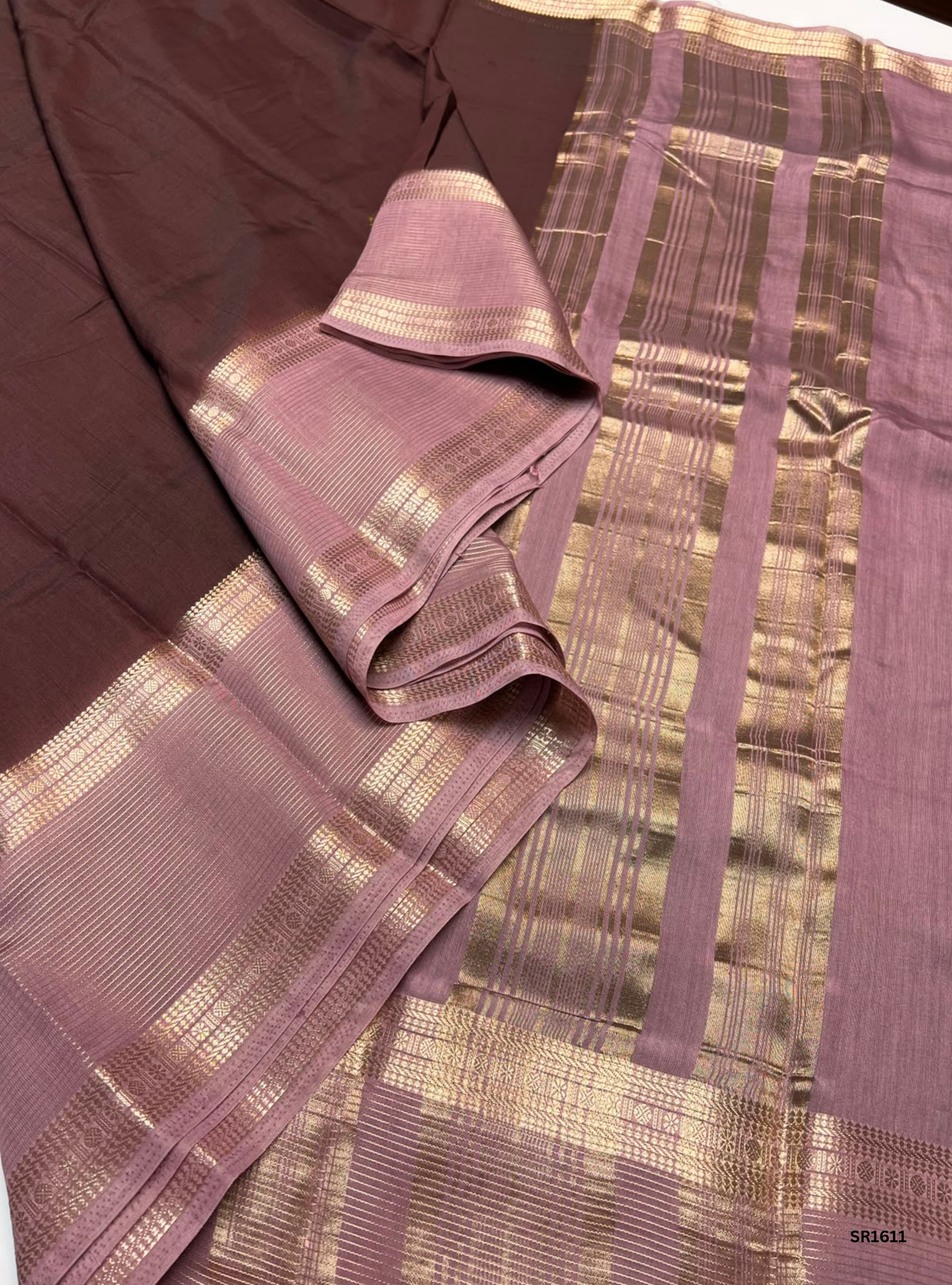 Coffee Brown & Cocoa - Binny Silk Saree