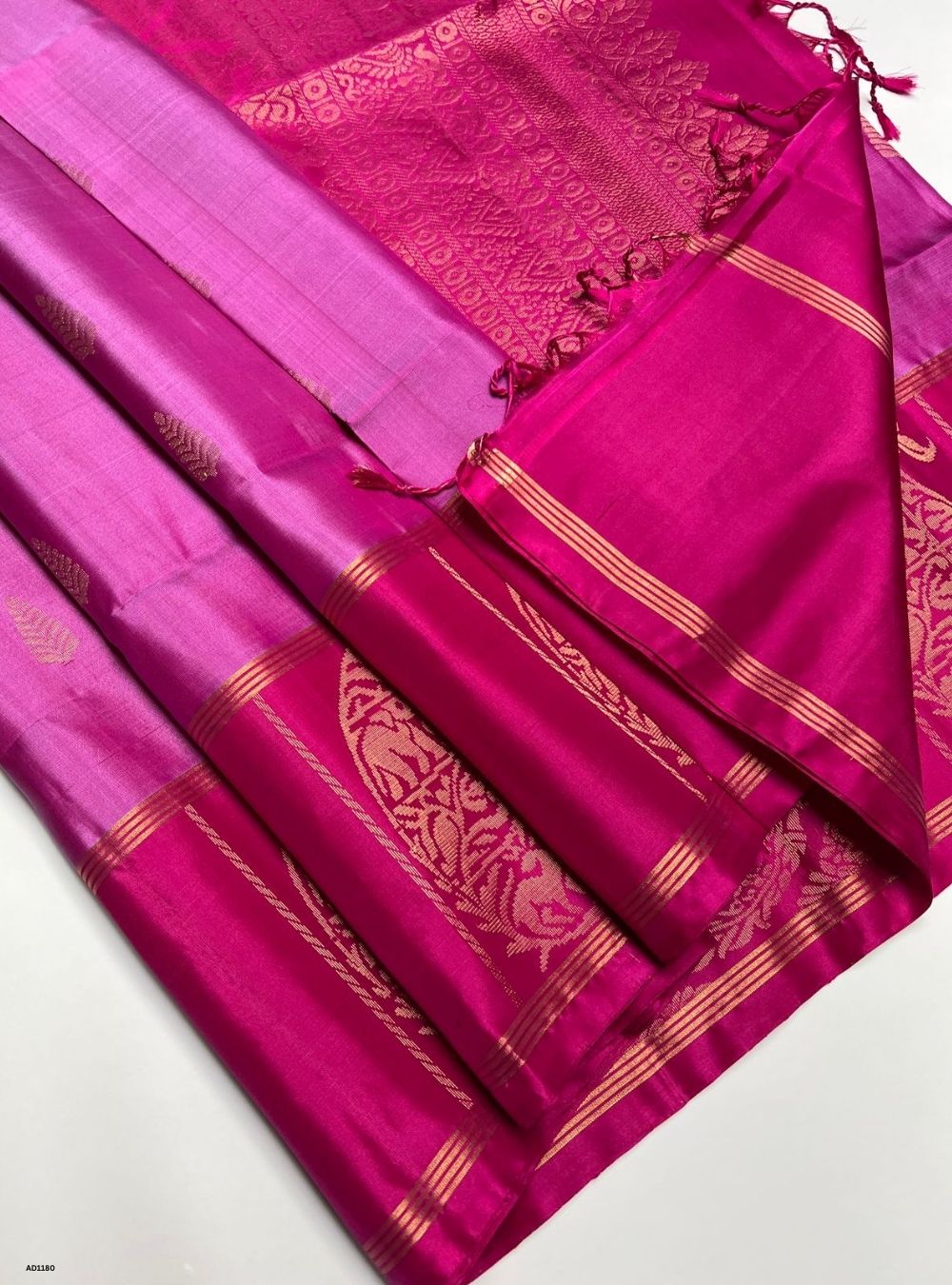 Pink - Soft Silk Saree