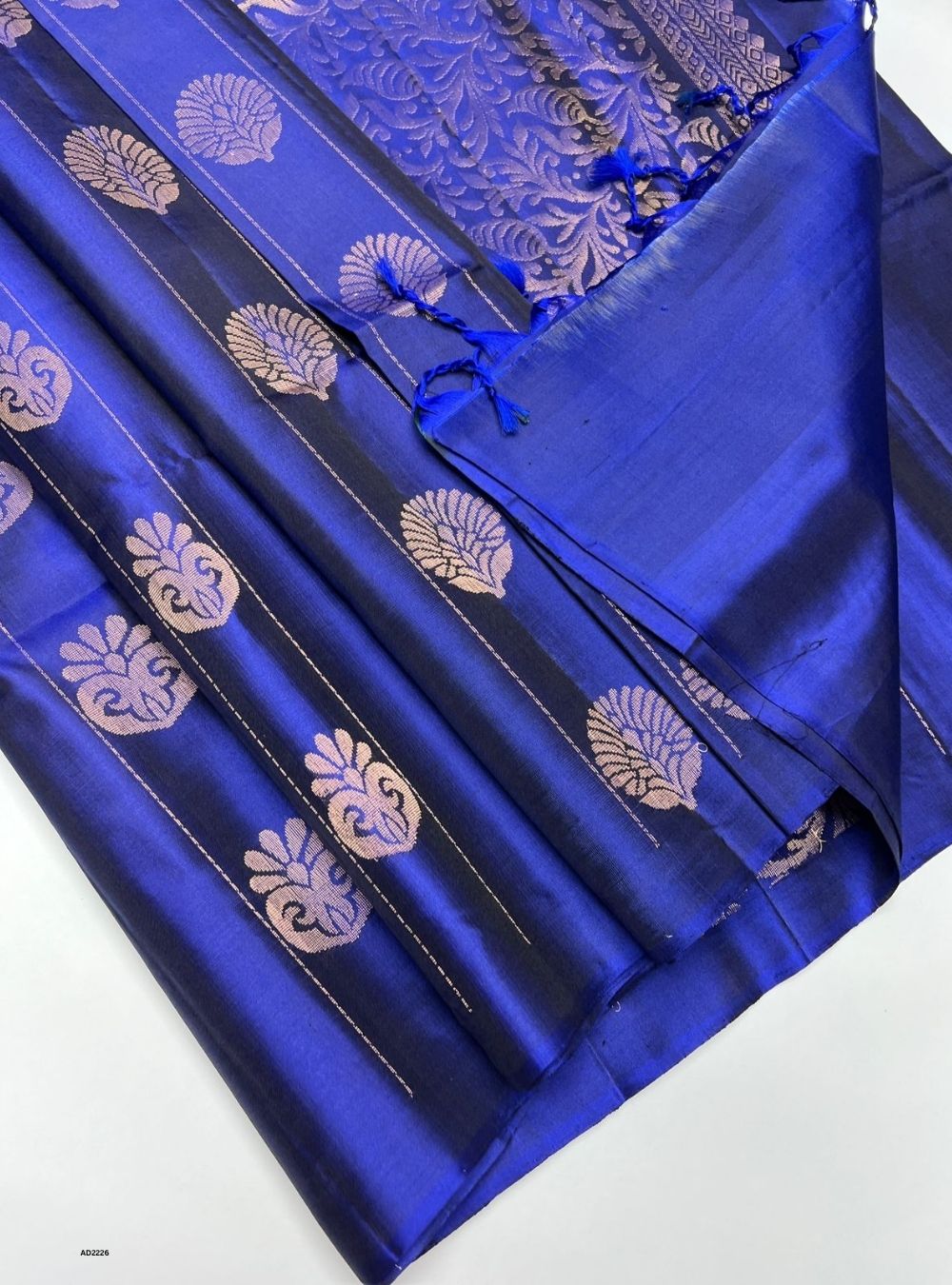 Royal Blue - Soft Silk Saree