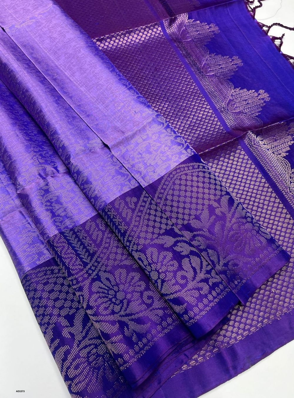 Purple -  Soft Silk Saree