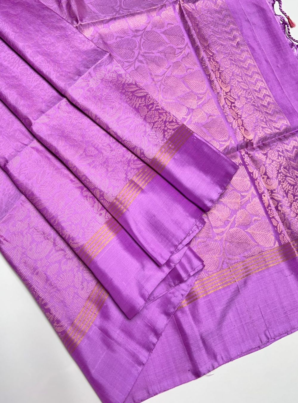 Lavender - Soft Silk Saree