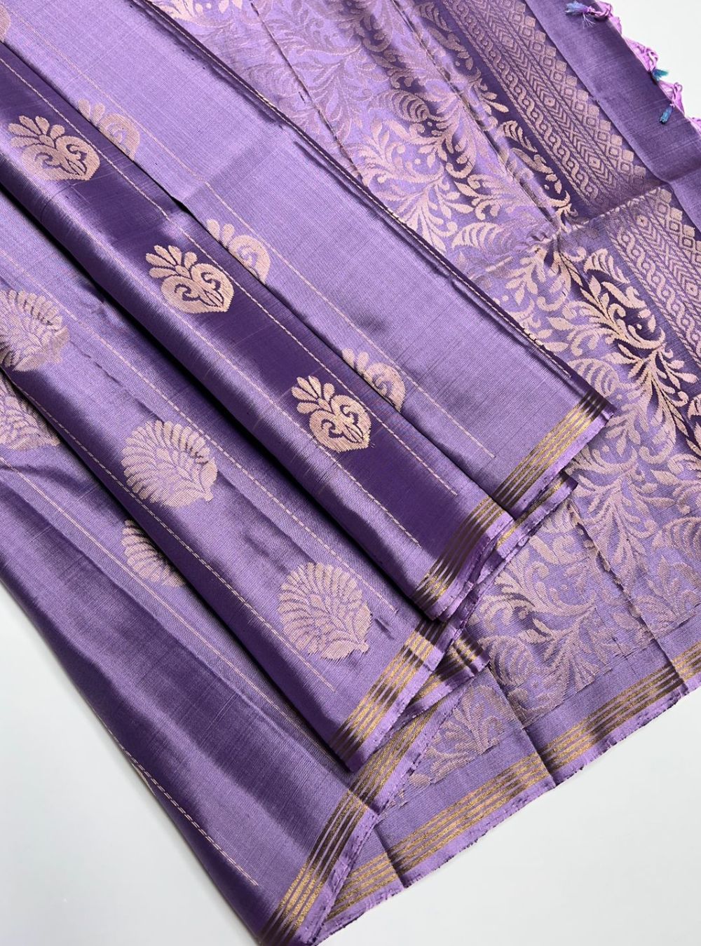 Lavender - Soft Silk Saree