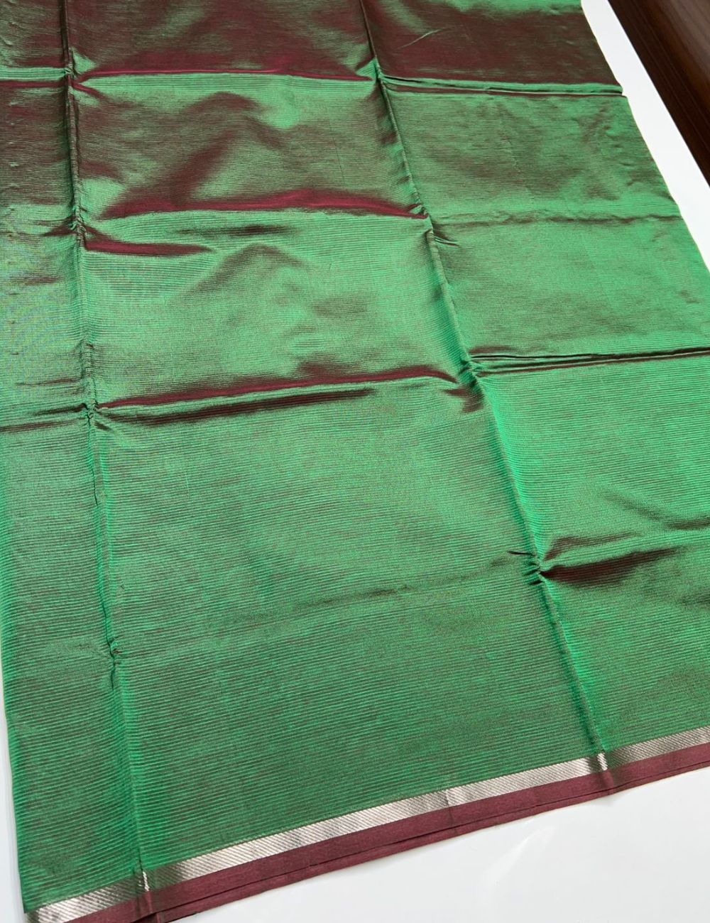 Bottle Green -  Mangalagiri Cotton