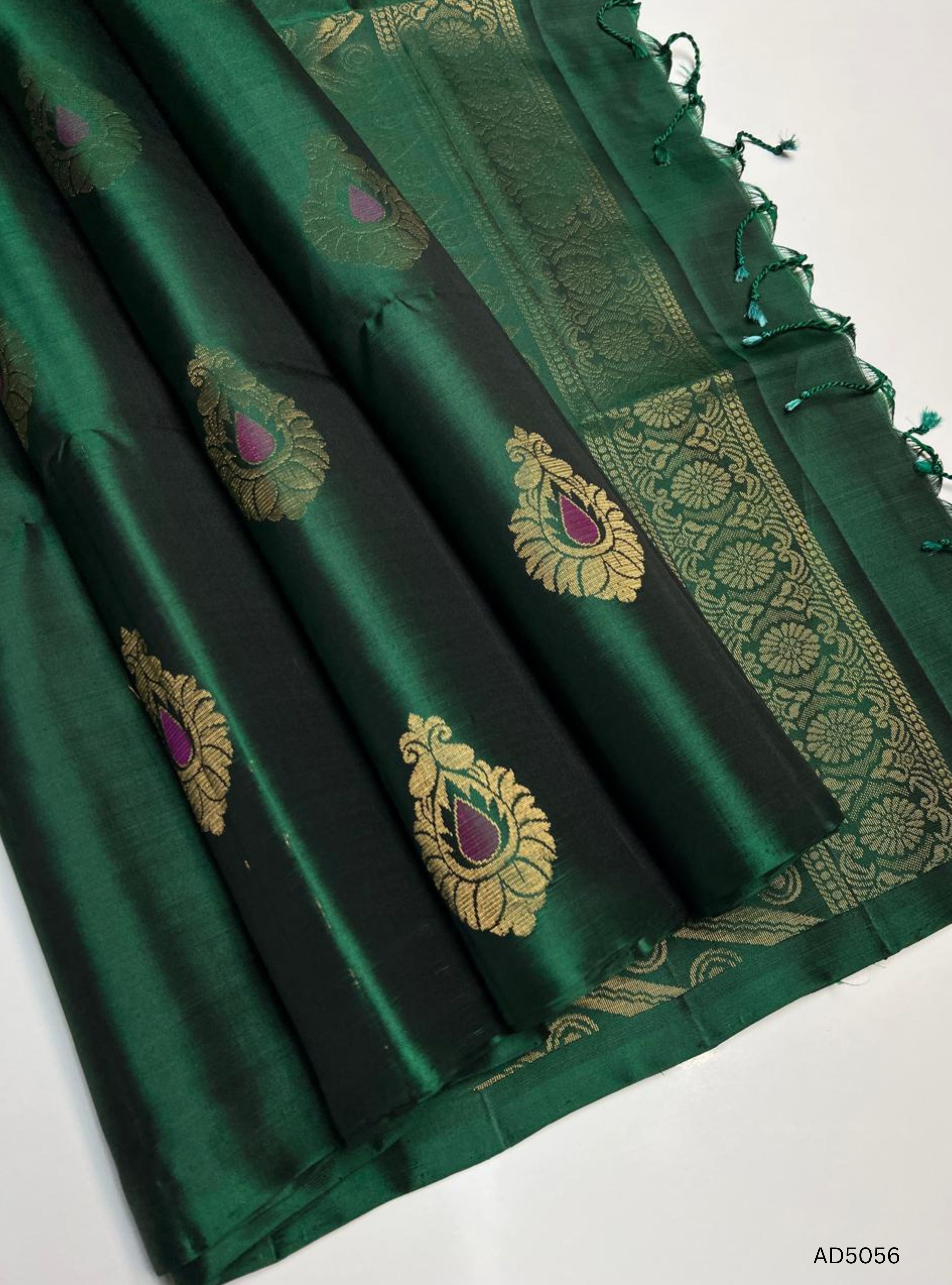 Green - Soft Silk Saree