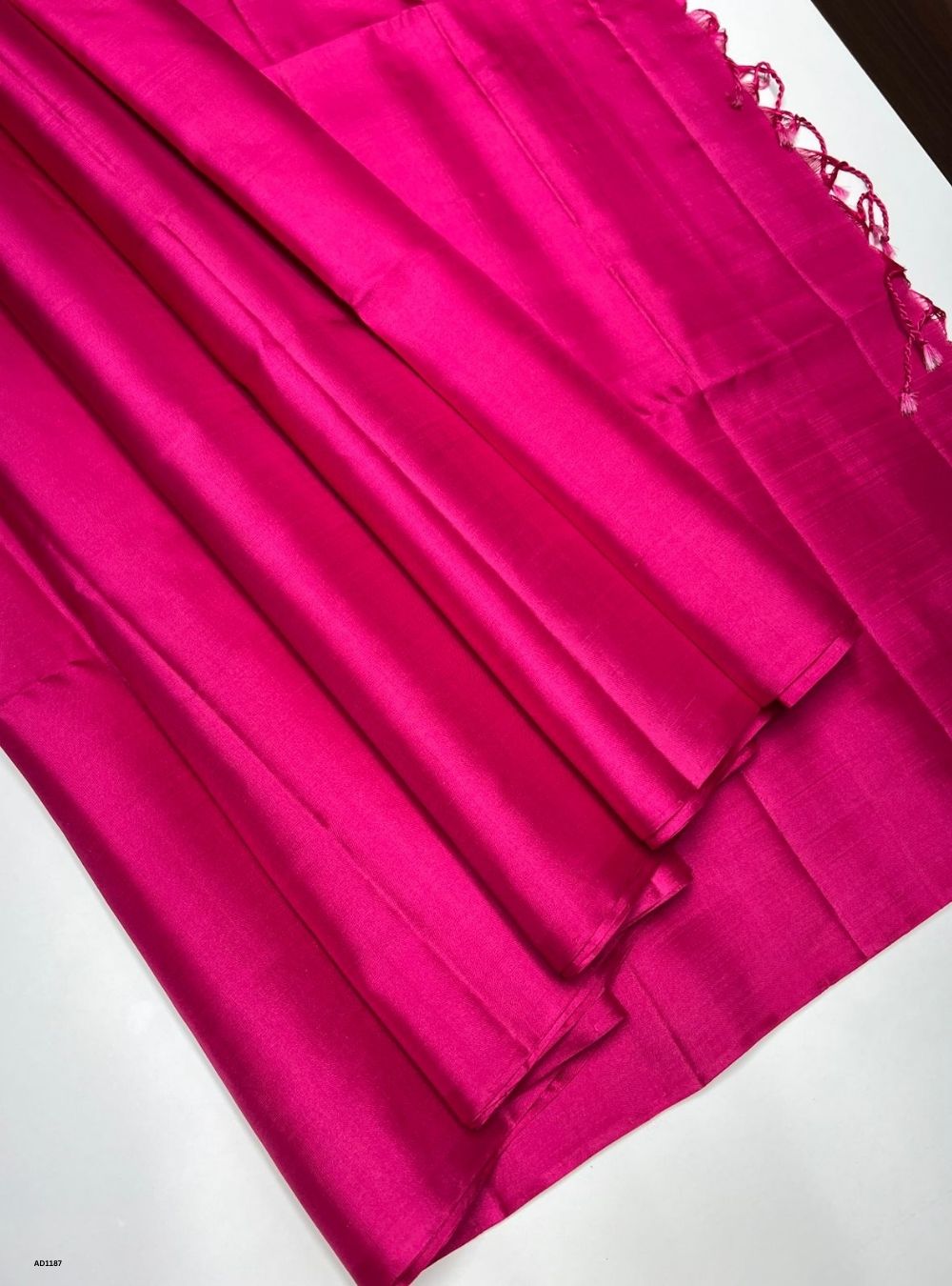 Pink - Soft Silk Saree
