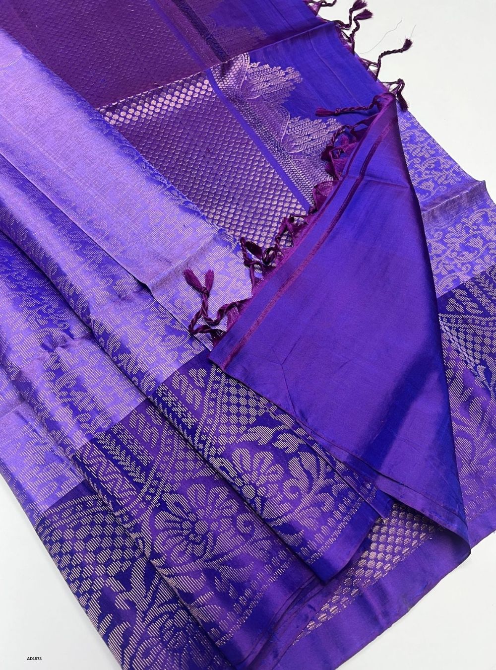Purple -  Soft Silk Saree