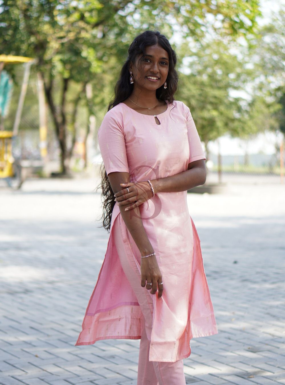 Lotus - Tusshar Kurti Set