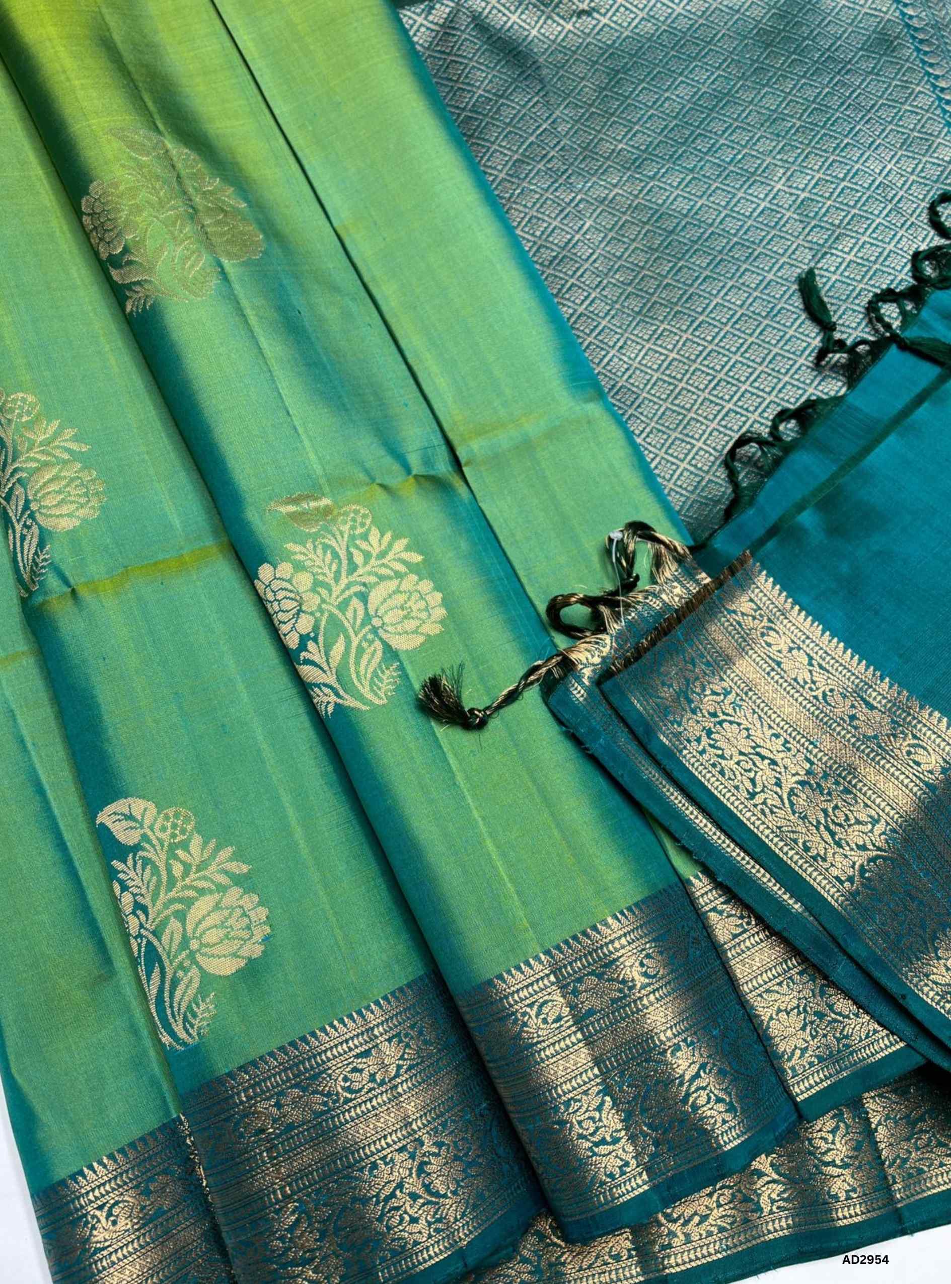 Green - Soft Silk Saree