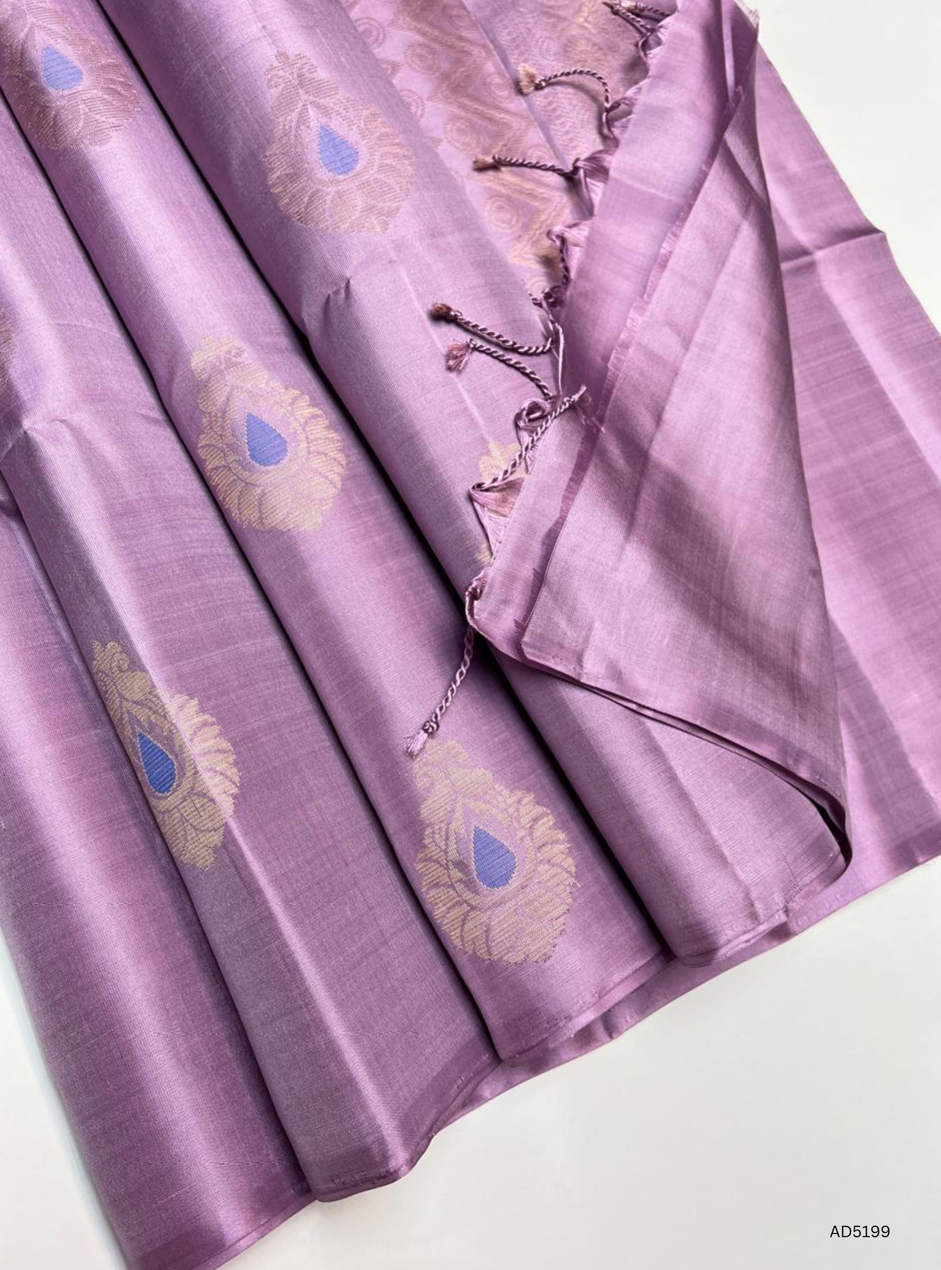 Lavender - Soft Silk Saree