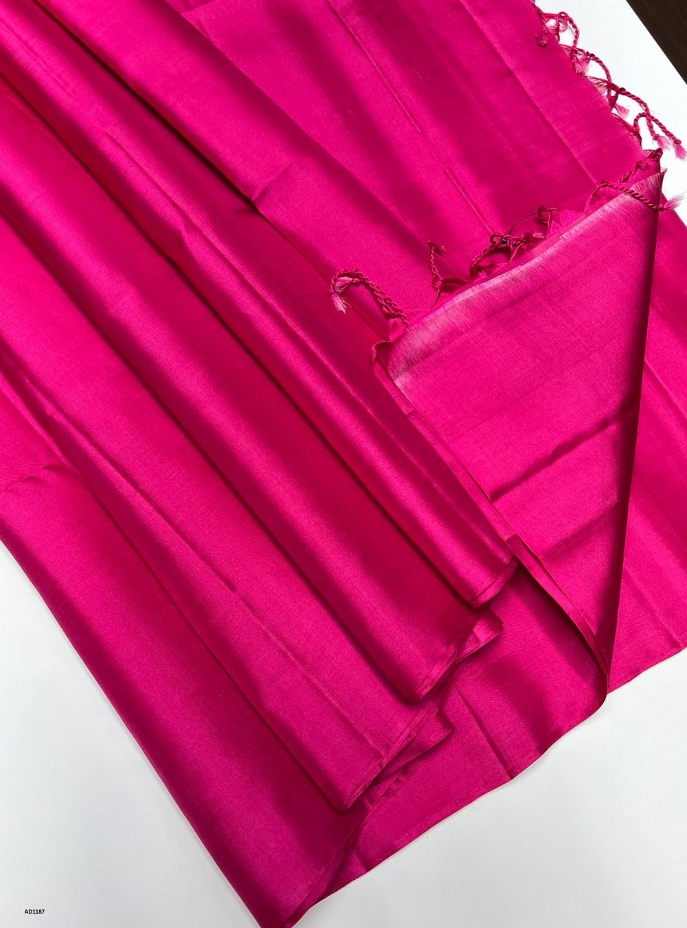 Pink - Soft Silk Saree