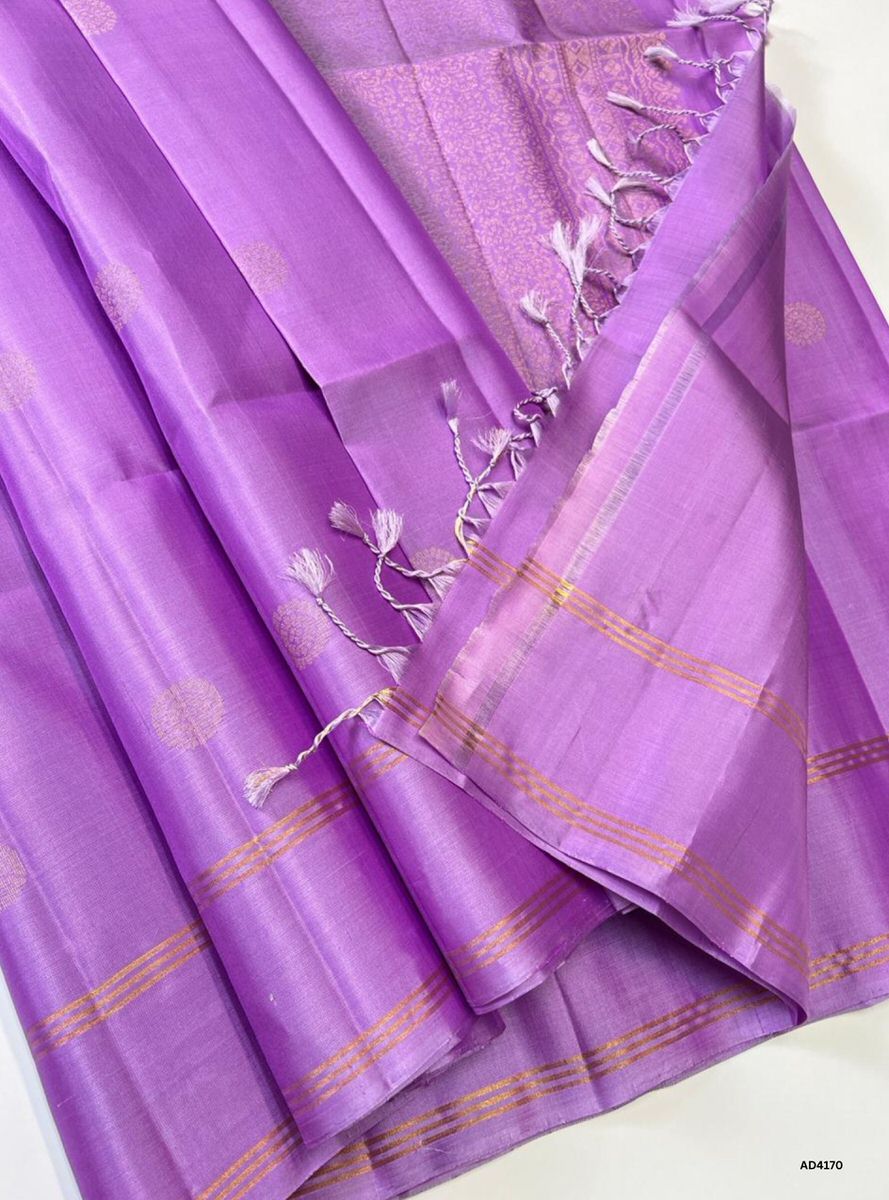 Lavender - Soft Silk Saree