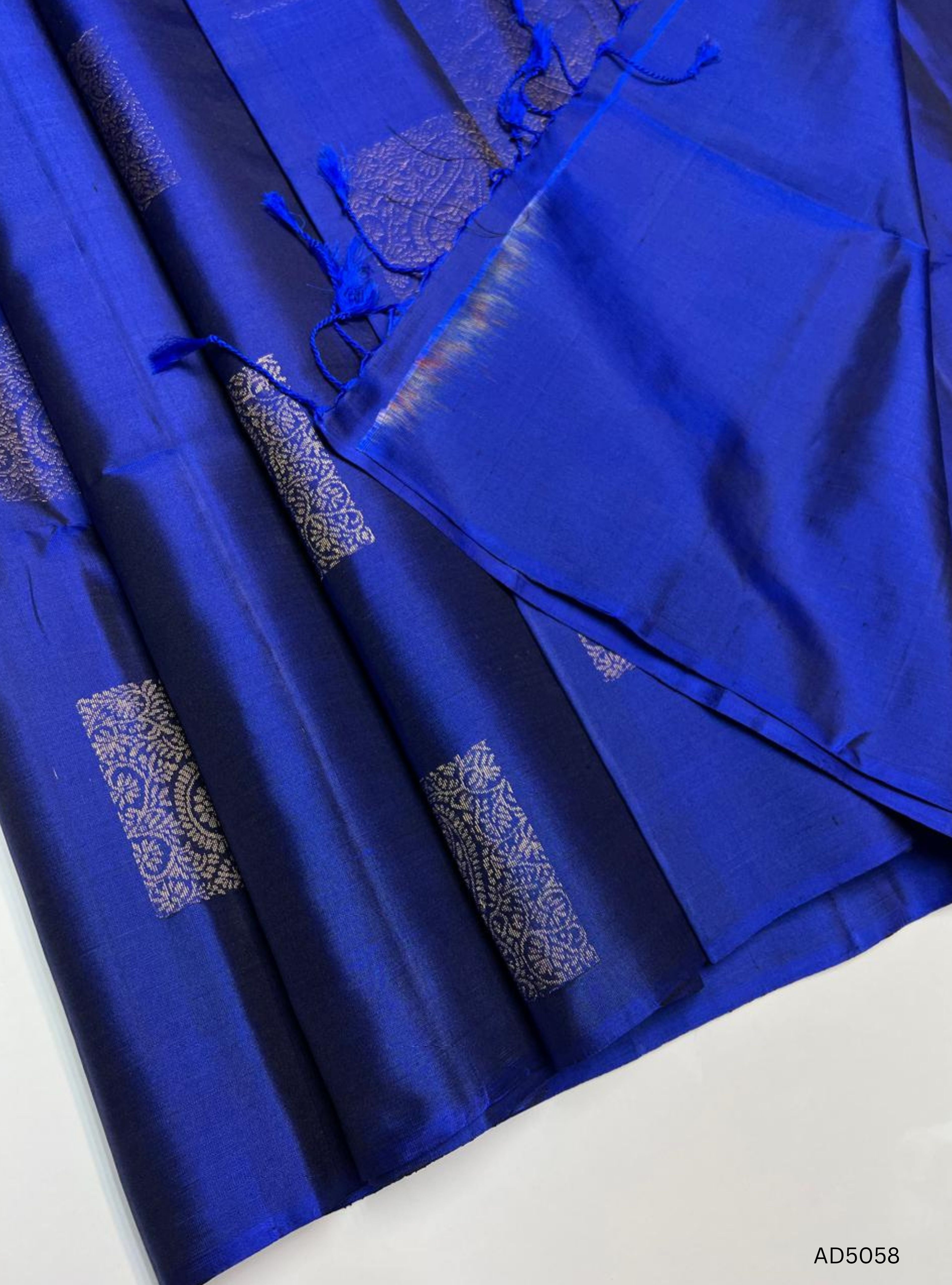 Royal Blue - Soft Silk Saree