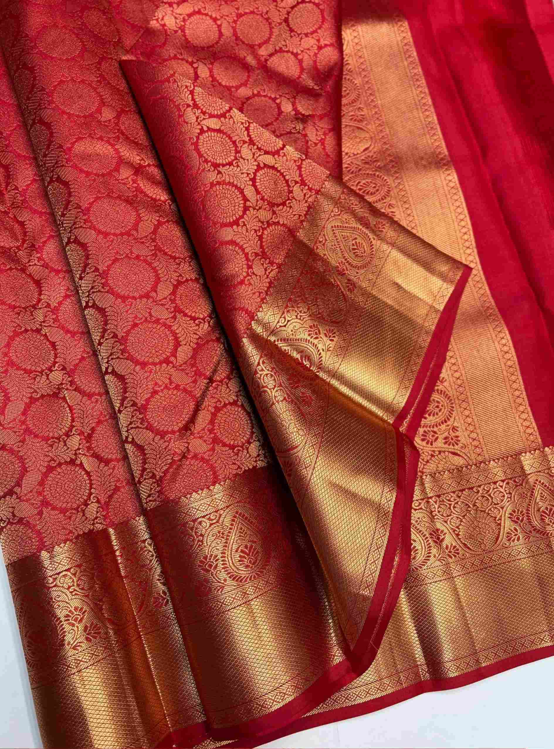 Red - Kanjeevaram Bridal Saree