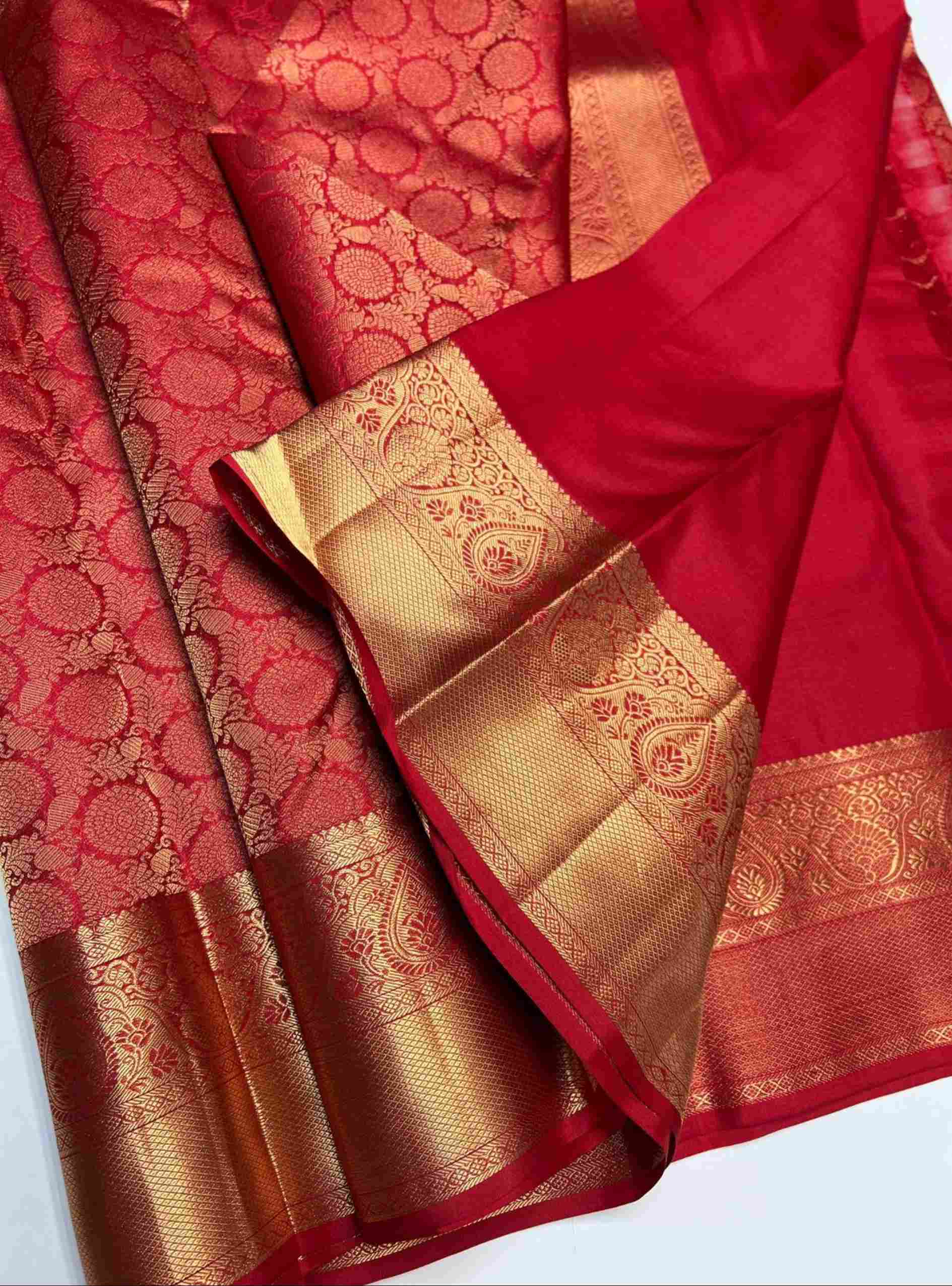Red - Kanjeevaram Bridal Saree