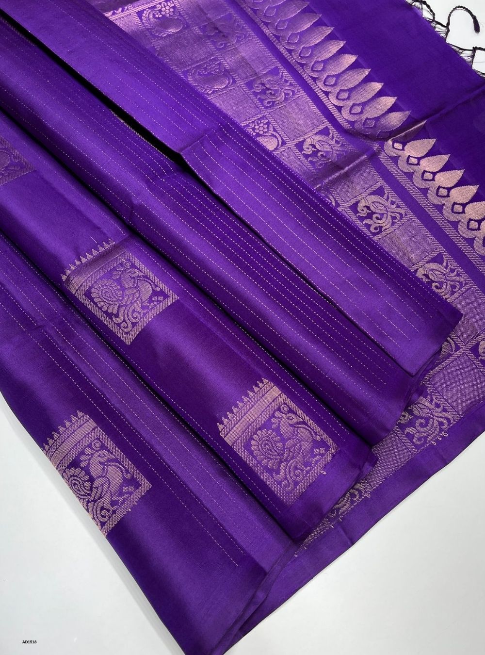 Violet - Soft Silk Saree