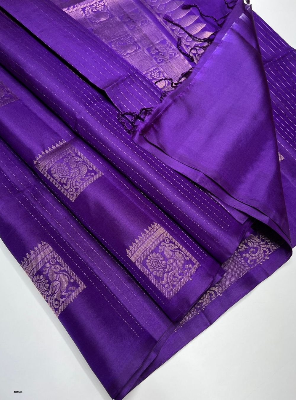 Violet - Soft Silk Saree