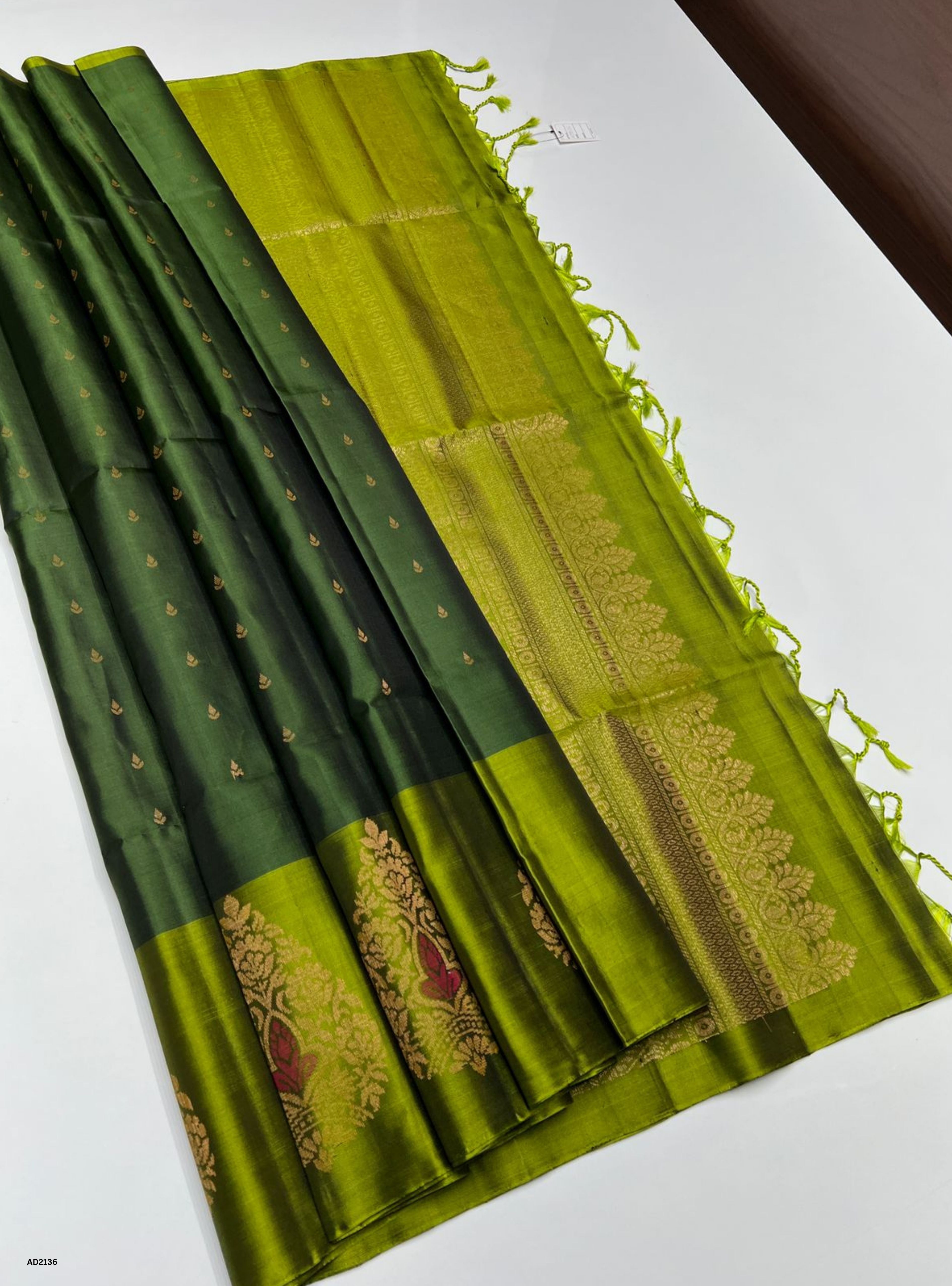 Green - Soft Silk Saree