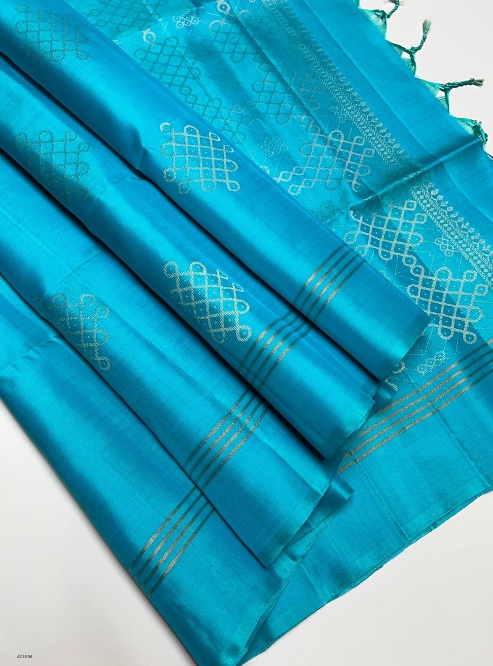 Sky Blue - Soft Silk Saree