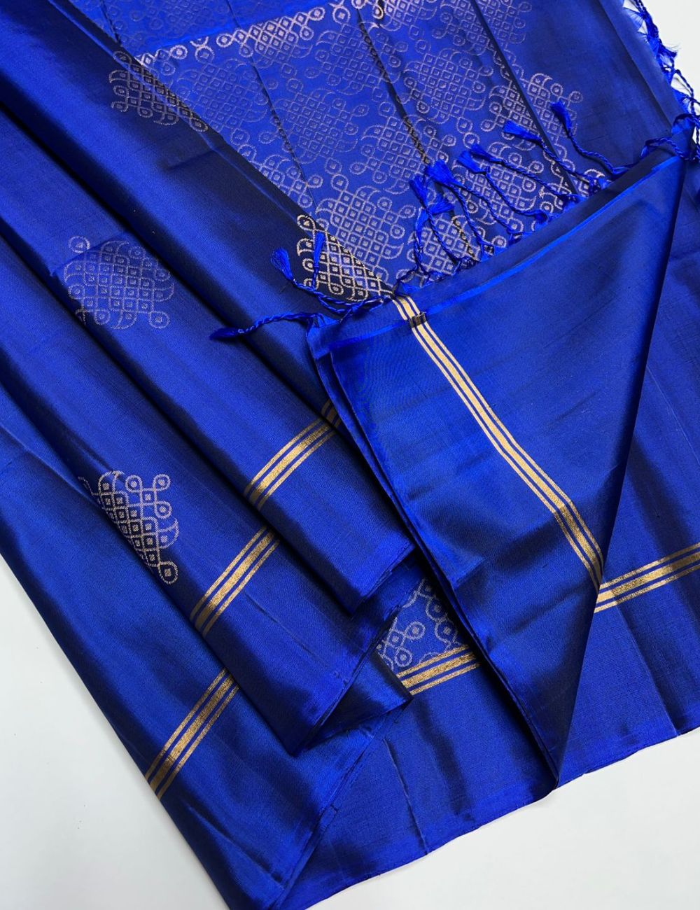 Royal Blue - Soft Silk Saree