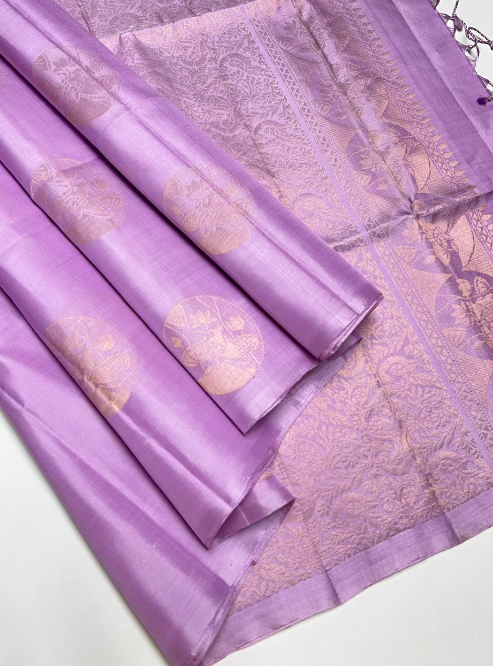 Light Lavender -  Soft Silk Saree