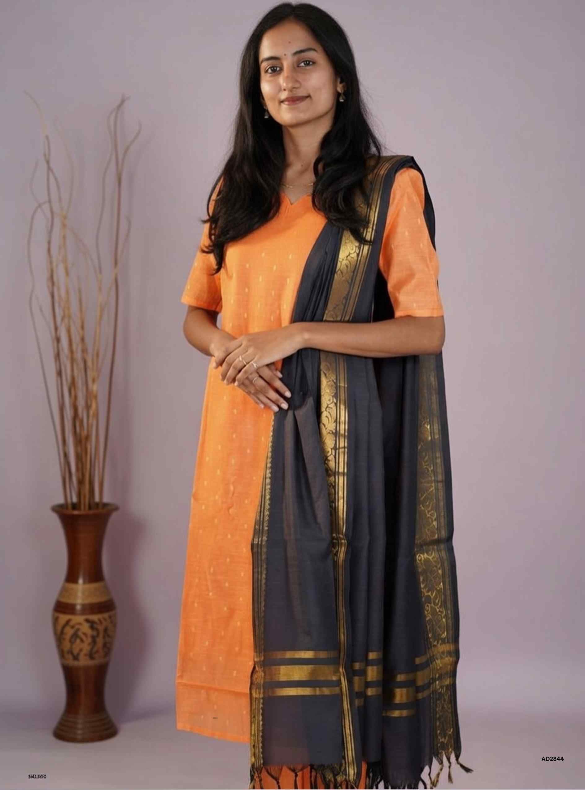 Orange - Kurti