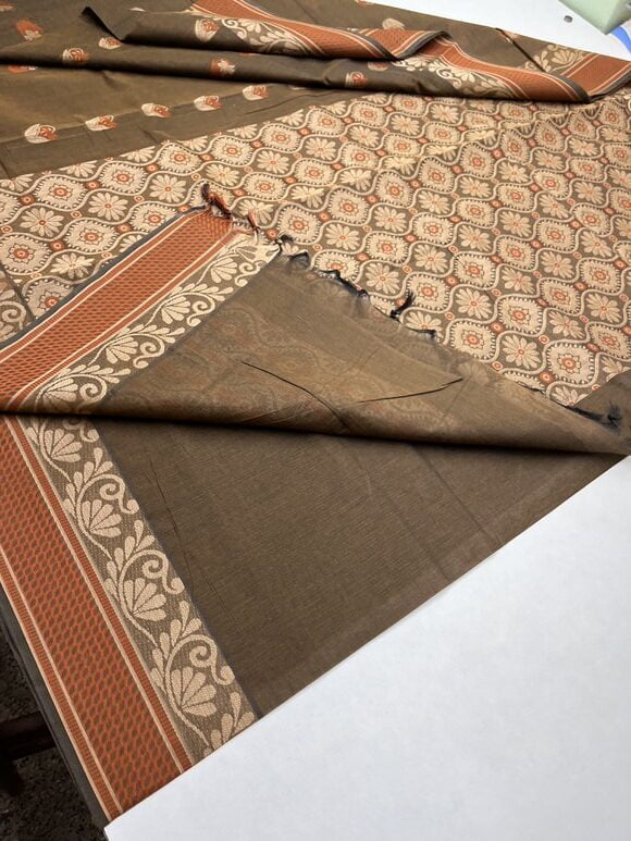 WOODEN BROWN - PURE COTTON