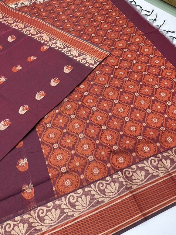 MAROON - PURE COTTON