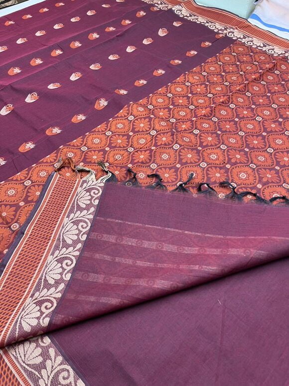 MAROON - PURE COTTON