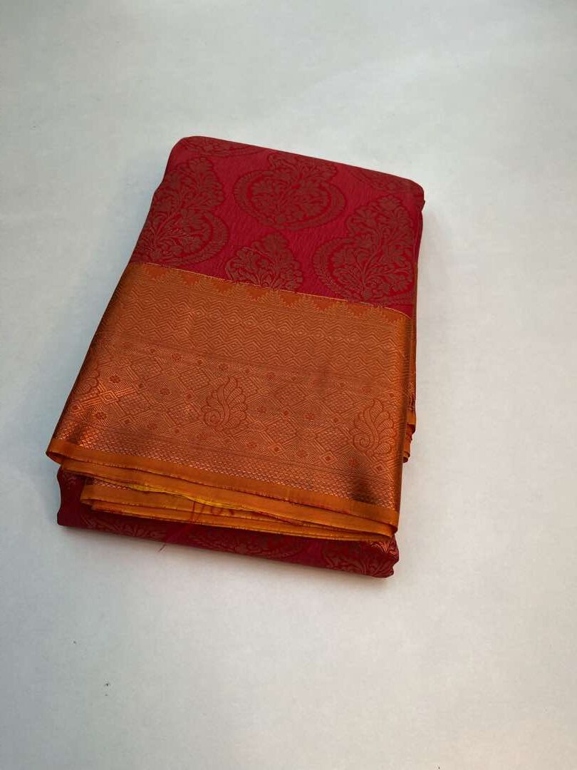 Red - Soft Silk Saree