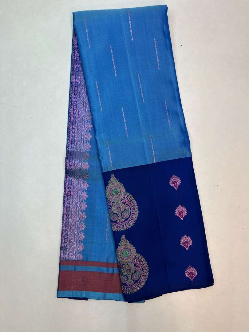 Light Blue - Soft Silk Saree