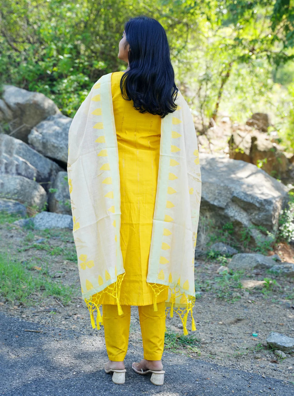 Maragatha Manjal - Salwar Set