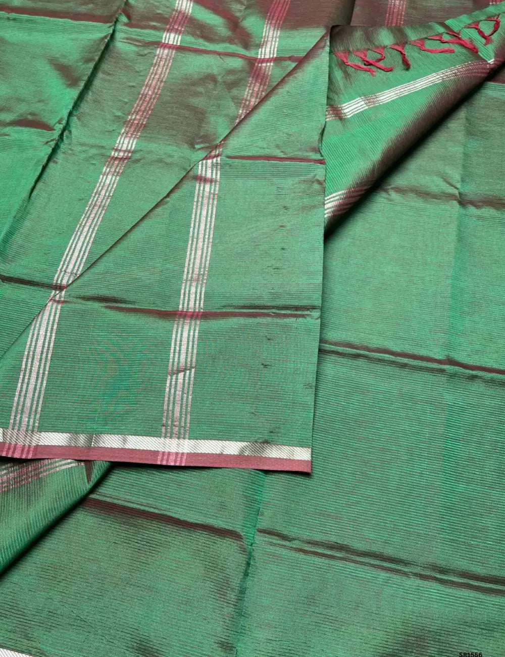 Green - Mangalagiri Silk Cotton Saree