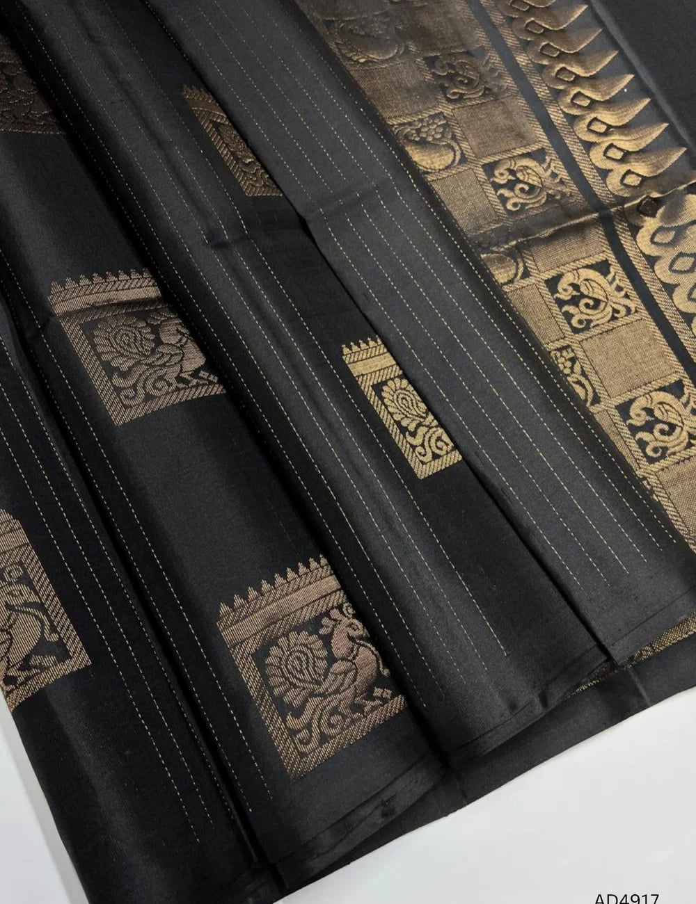 Black -  Soft Silk Saree