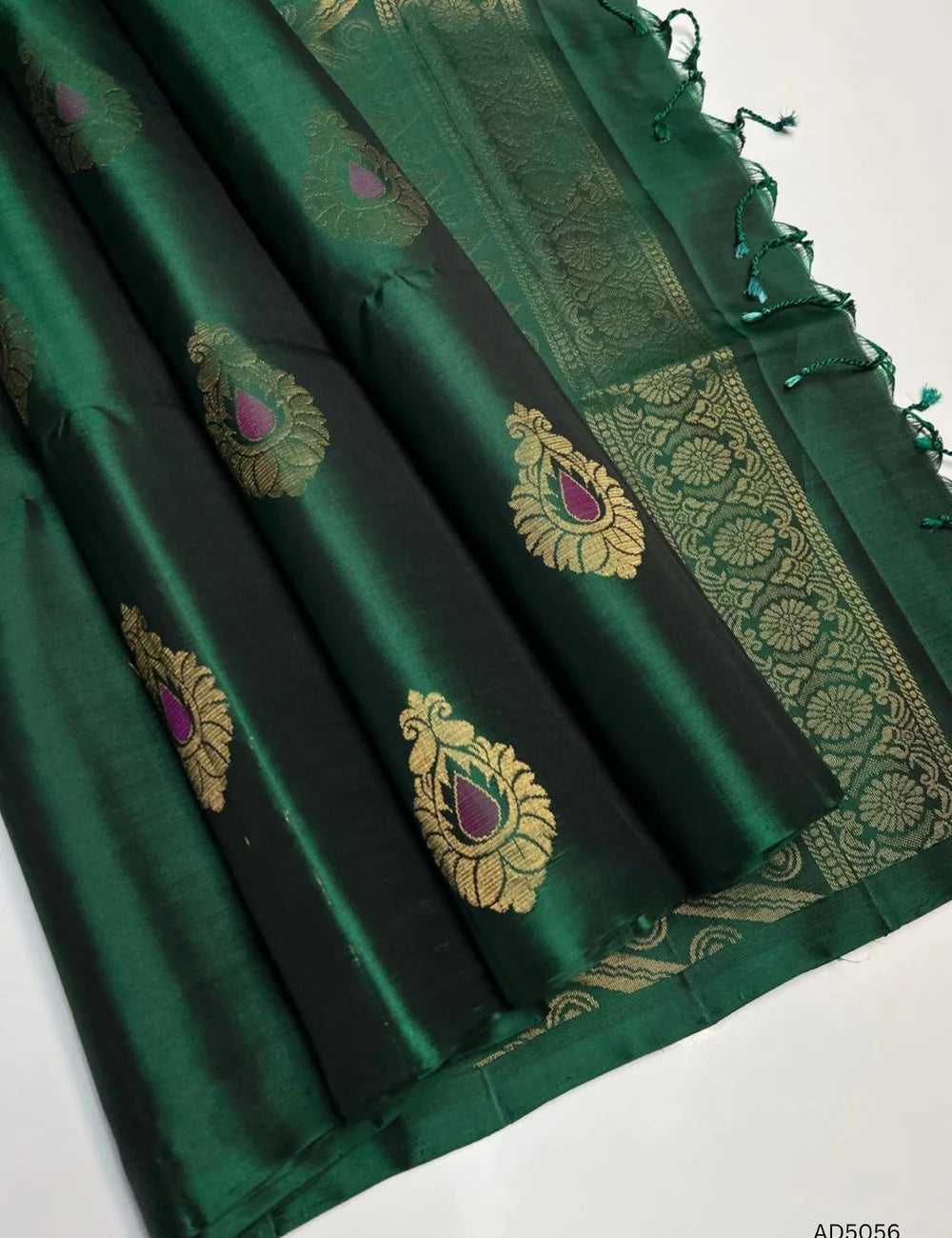 Green - Soft Silk Saree