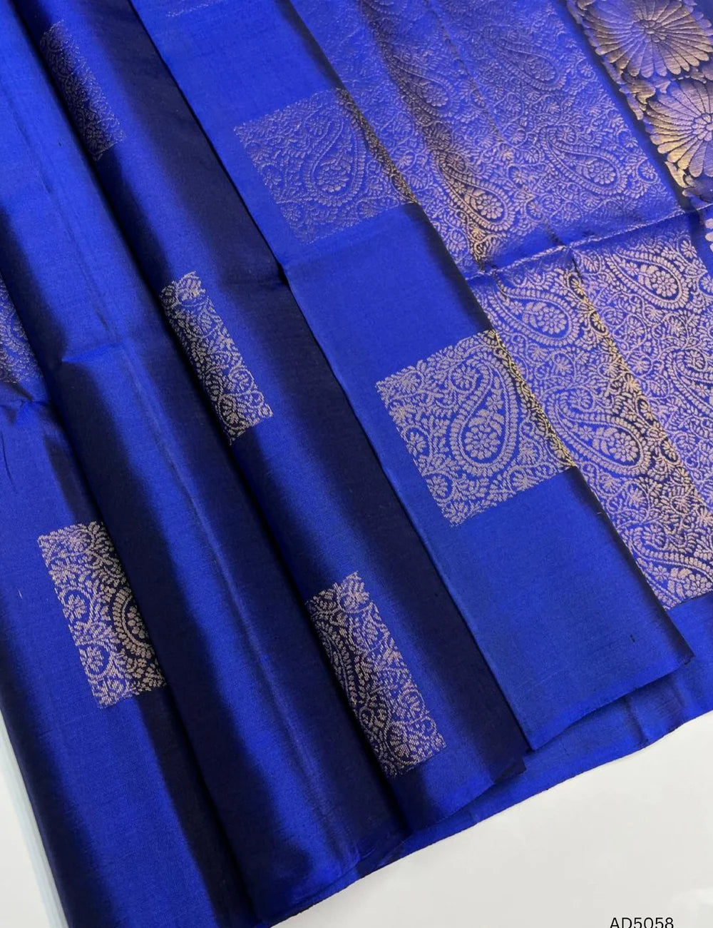 Royal Blue - Soft Silk Saree