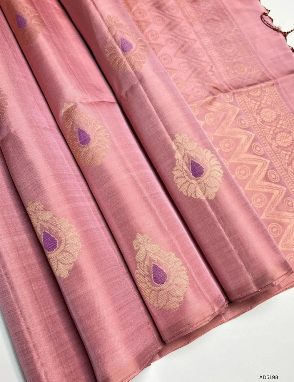 Maple Biscuit - Soft Silk Saree