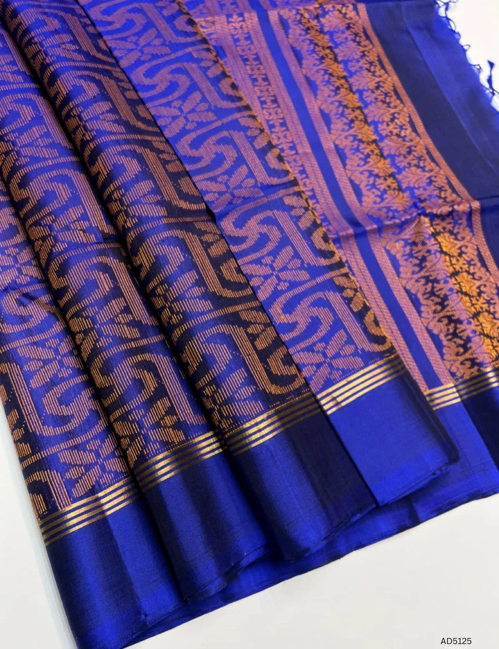 Ink Blue - Soft Silk Bridal  Saree