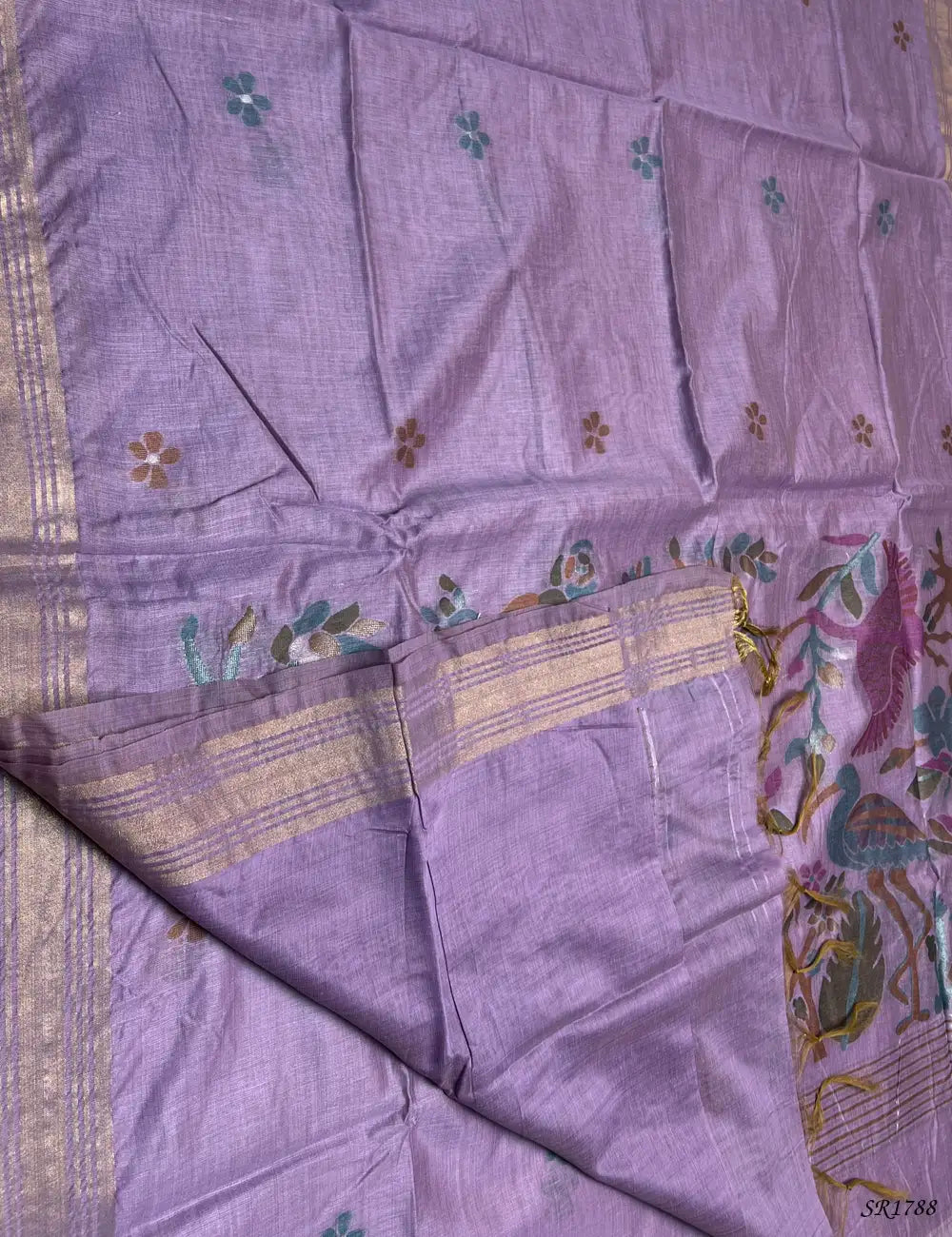 Lavender - Jhamthani Saree -