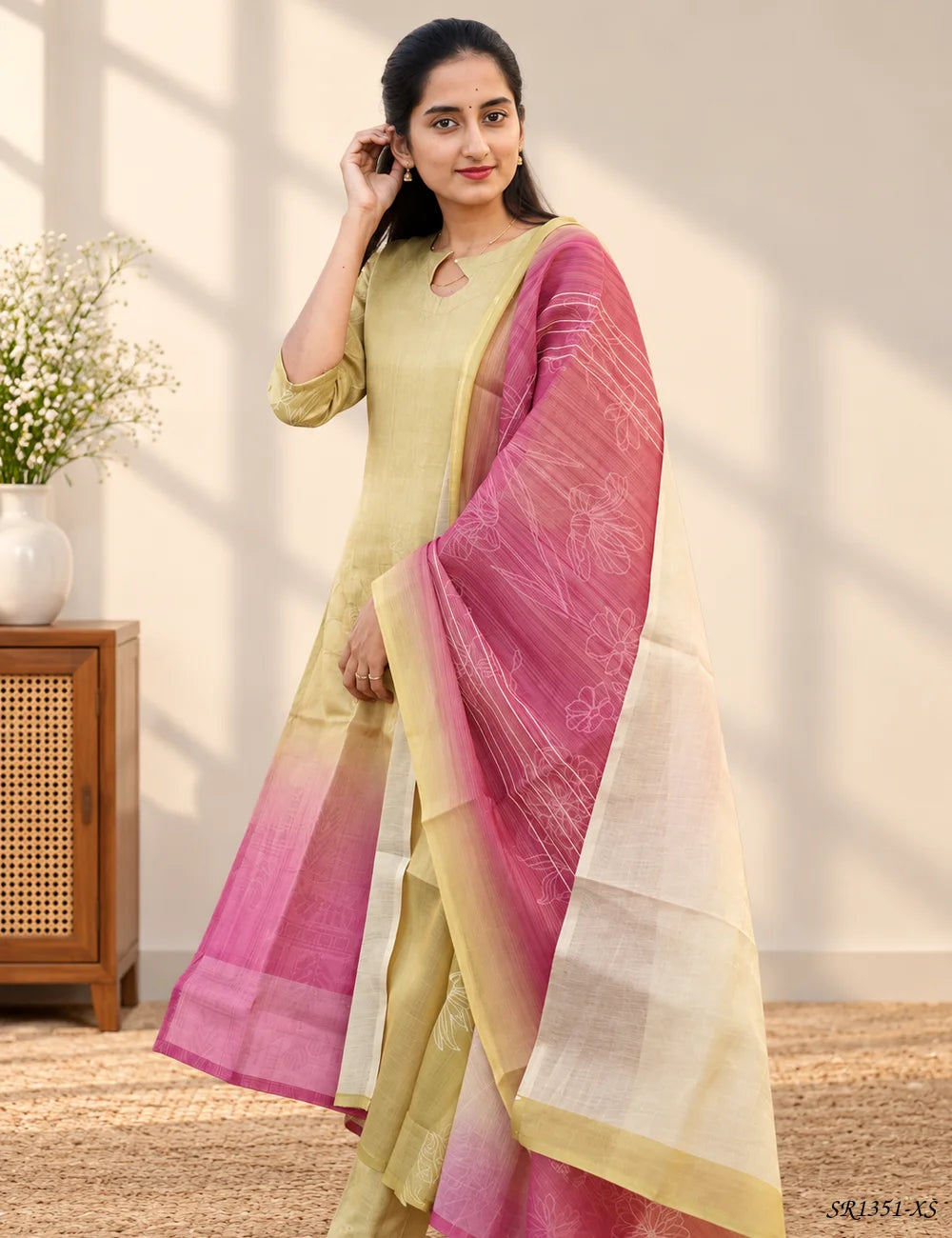 Pastel Beige - Kurti Front View