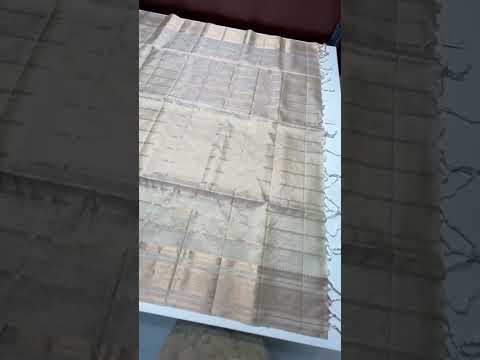 Golden & Coffee Brown - Kanchi Border Soft Silk Saree
