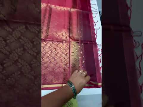 Maroon - Soft Silk Saree