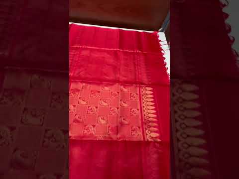 Red - Soft Silk Saree