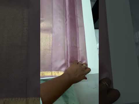 Creamy Pink - Kanchi Border Soft Silk Saree
